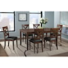 Elements International Alex 7-Piece Dining Set