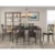 Elements International Alex Transitional 7-Piece Dining Set