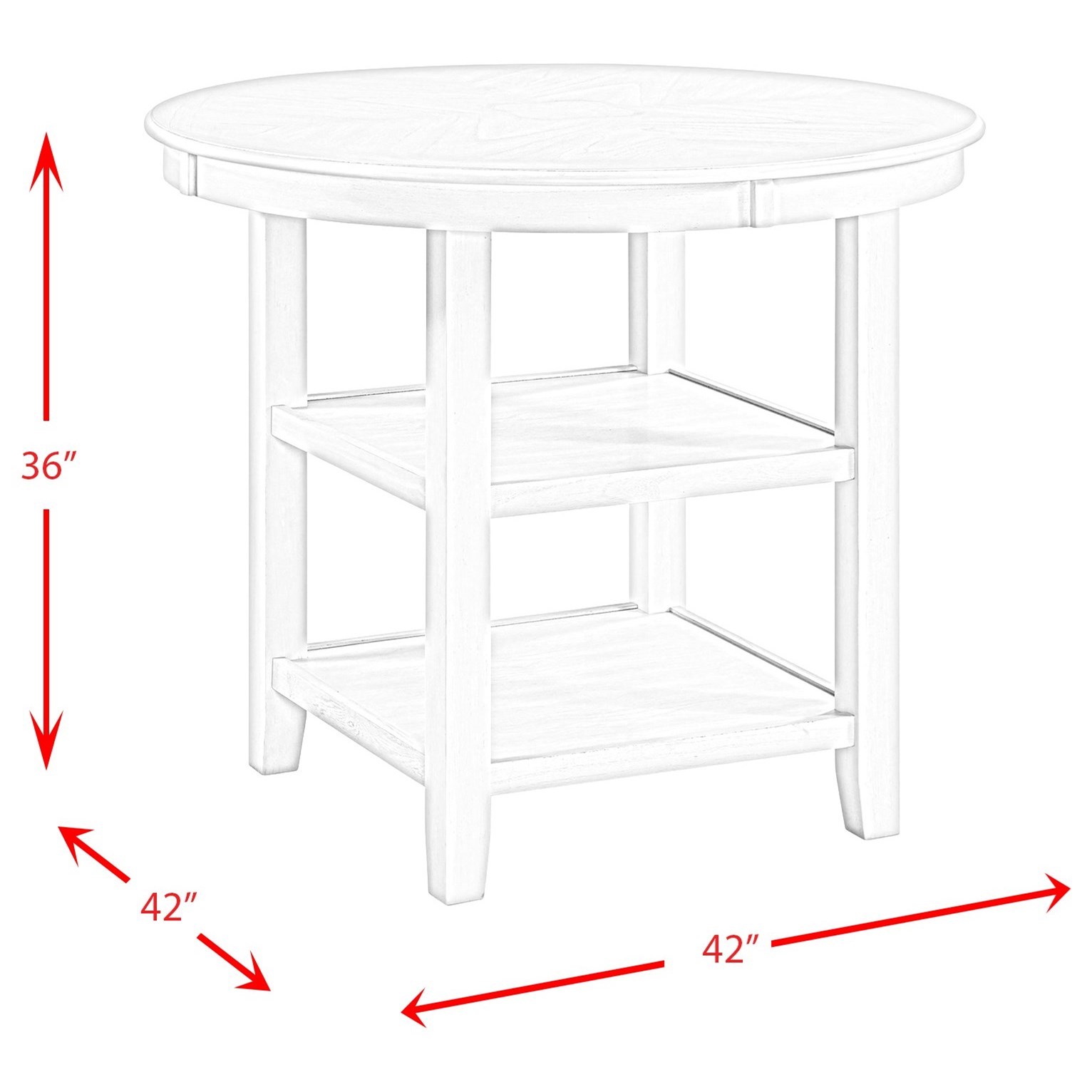 Elements Amherst Counter Height Dining Table