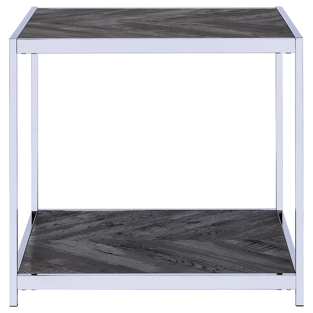 Elements International Archer Square End Table