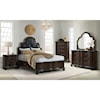 Elements International Avery- Queen 2-Drawer Platform Storage Bed