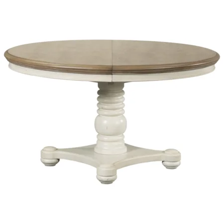 Cottage Style Two-Toned Dining Table
