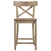 Elements International Callista Counter Height Stool