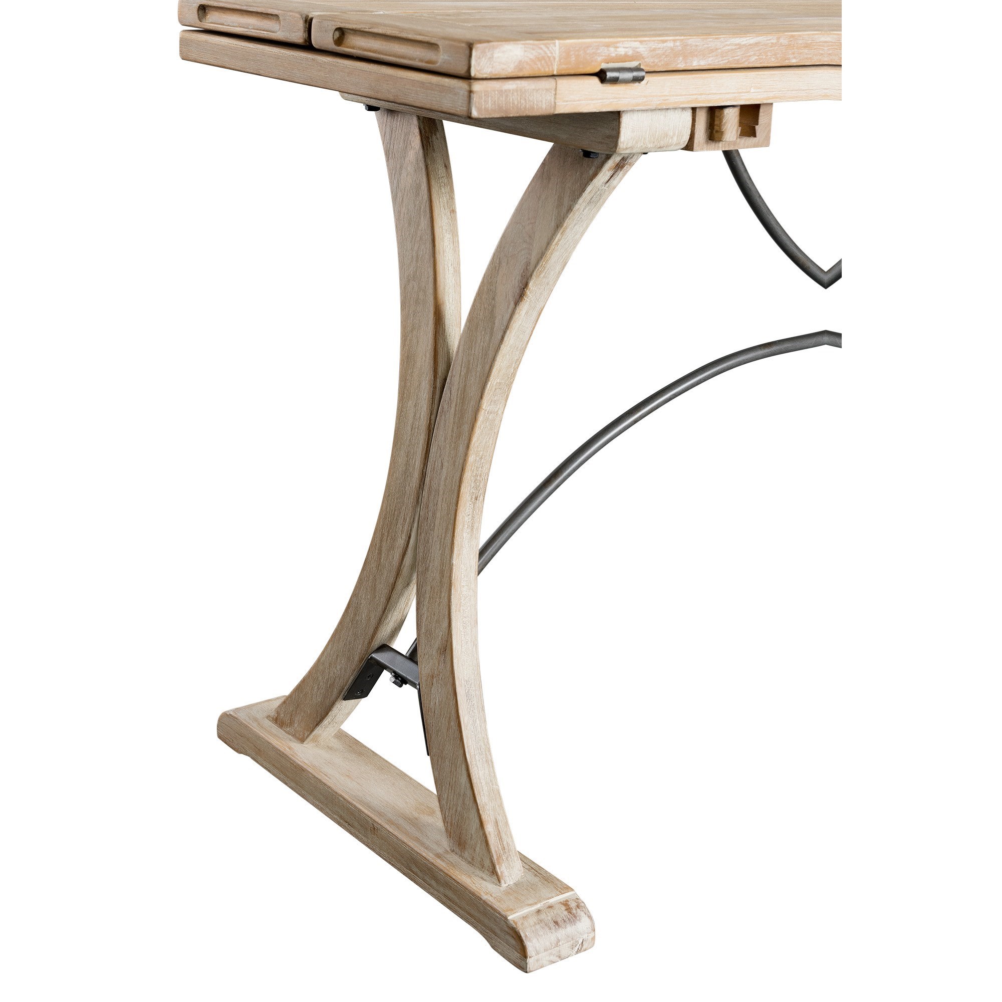 Elements International Callista Folding Top Dining Table