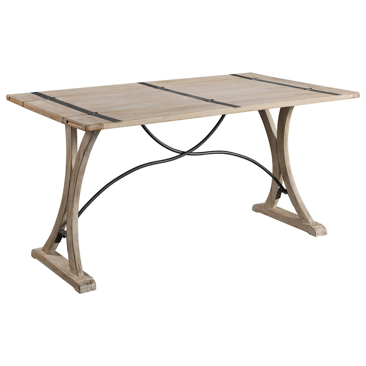 Elements International Callista Folding Top Dining Table