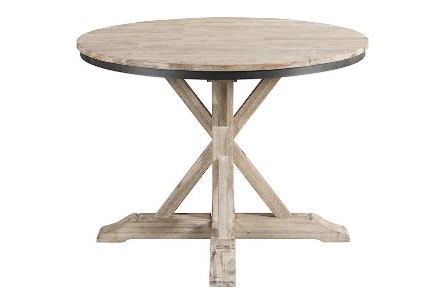 Callista Round Standard Height Dining Table by Elements at Royal Furniture