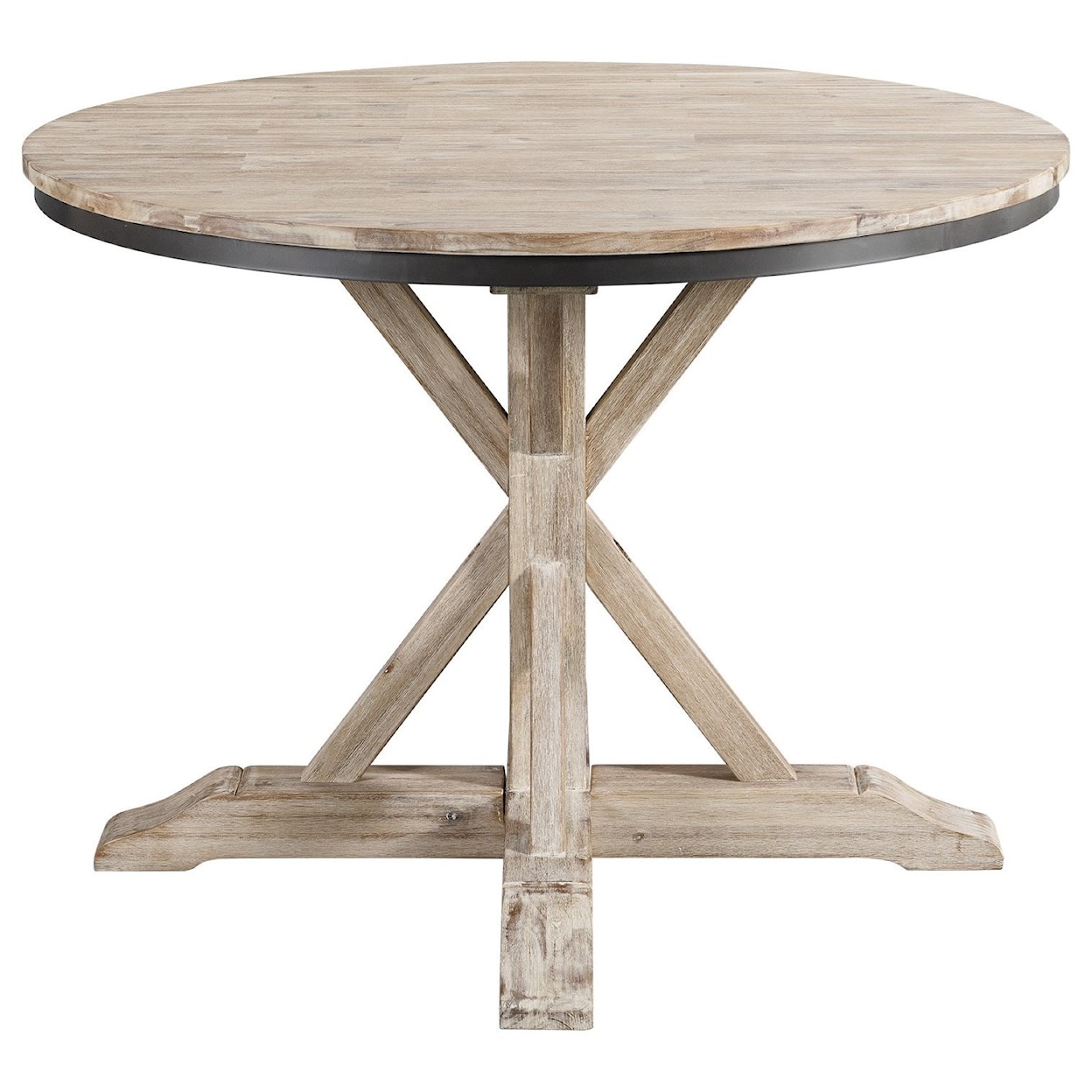 Elements International Callista Round Standard Height Dining Table