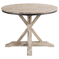 Rustic Round Standard Height Dining Table