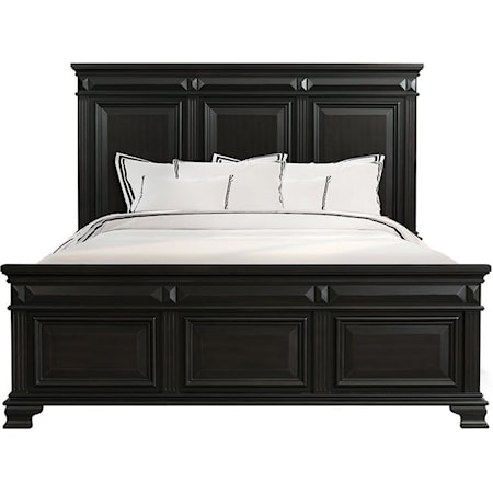 King Headboard and Footboard Bed