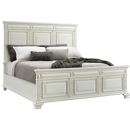 King Headboard and Footboard Bed