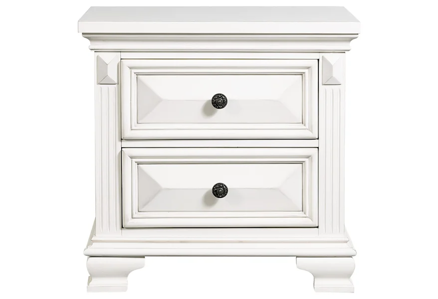 Calloway Nightstand by Elements International at Sam's Appliance & Furniture