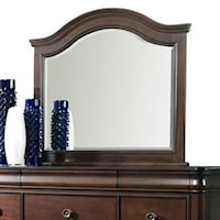Transitional Arched Landscape Mirror