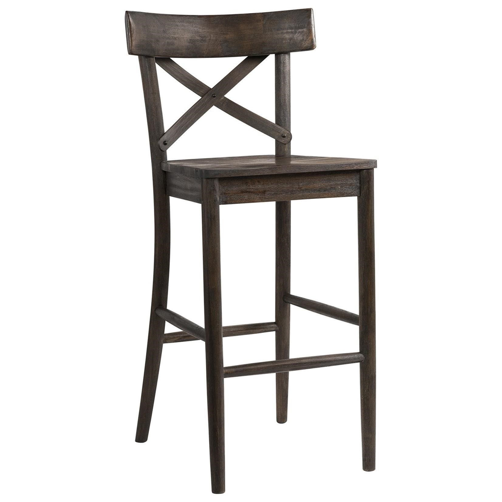 Rustic bar stools target new arrivals