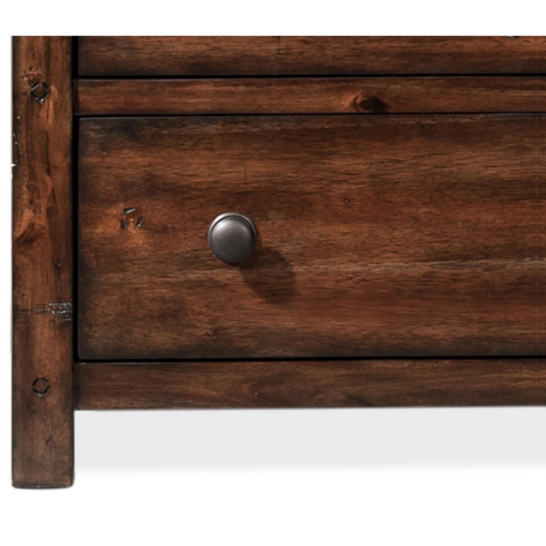 Dresser and Mirror Set