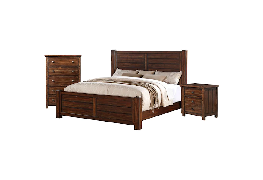 Dawson Creek Queen Bedroom Group by Elements at Royal Furniture