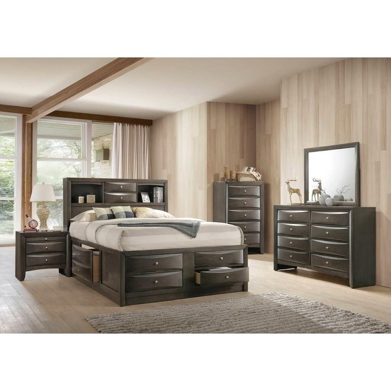 Elements International Emily 8 Drawer Dresser