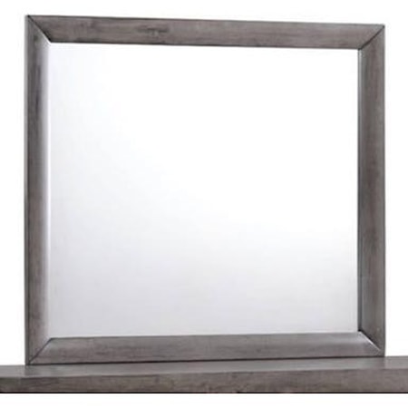 Mirror with Wood Frame