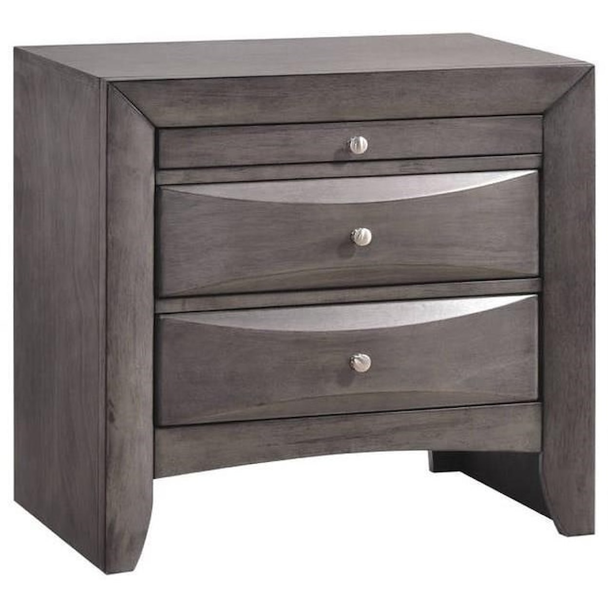 Elements International Emily Night Stand