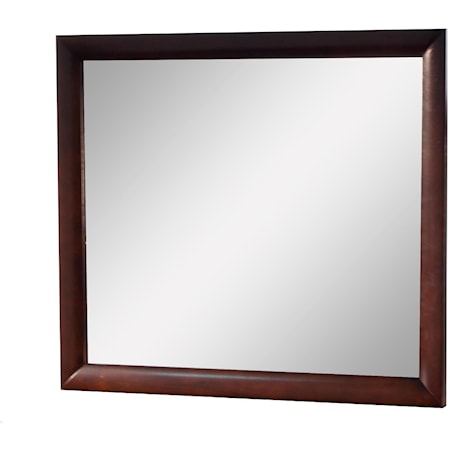 Mirror with Wood Frame