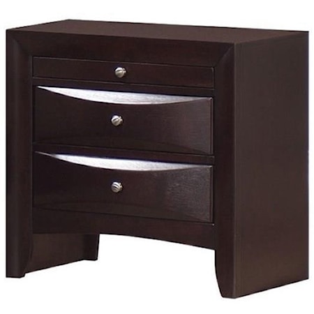 Night Stand with Pull-Out Tray