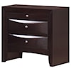 Elements International Emily EMILY ESPRESSO NIGHTSTAND |