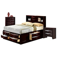 King 3-Piece Storage Bedroom Group