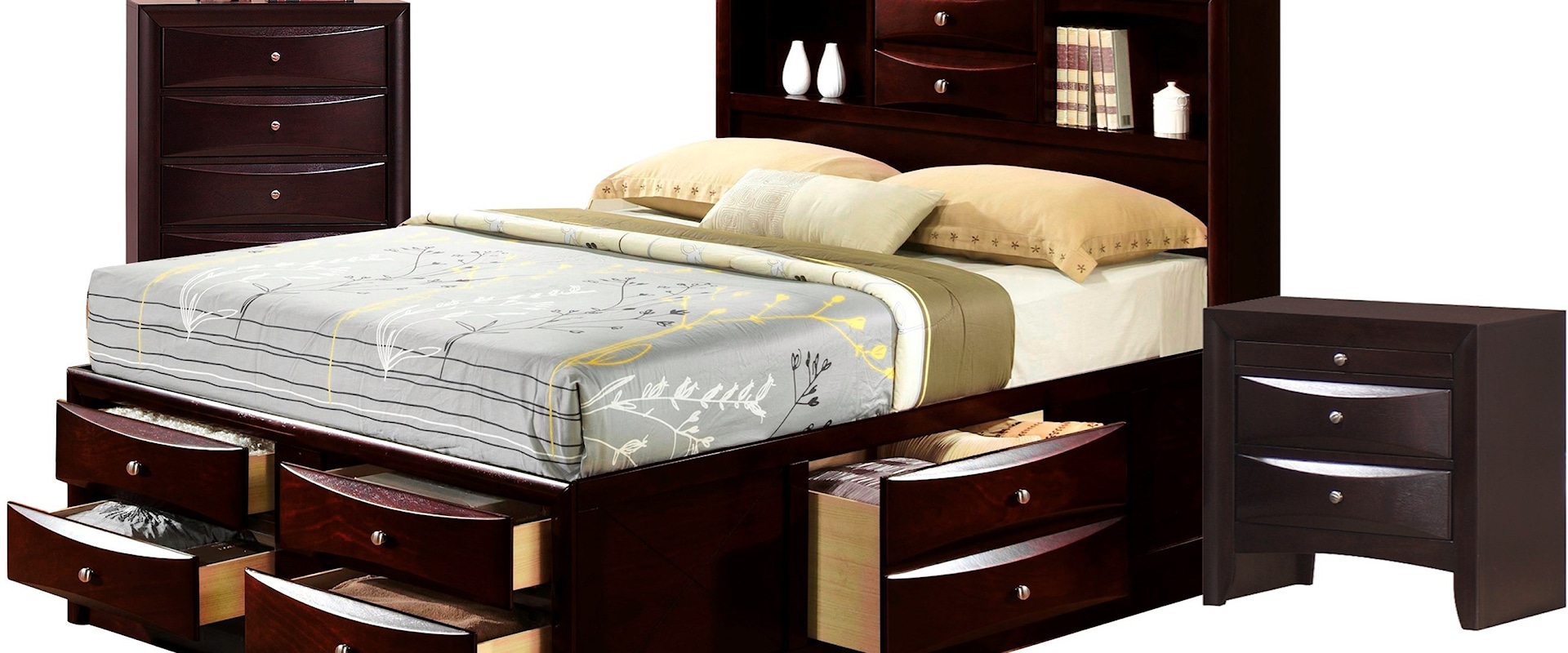 Queen 3-Piece Storage Bedroom Group