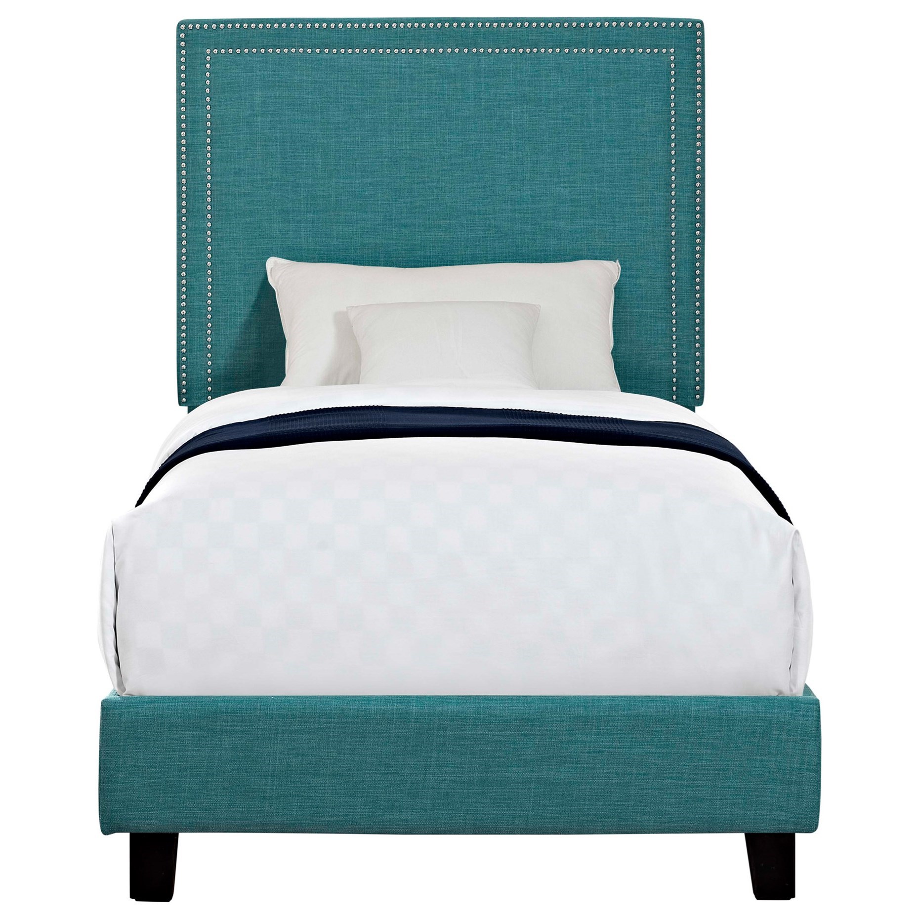 Upholstered Twin Platform Bed