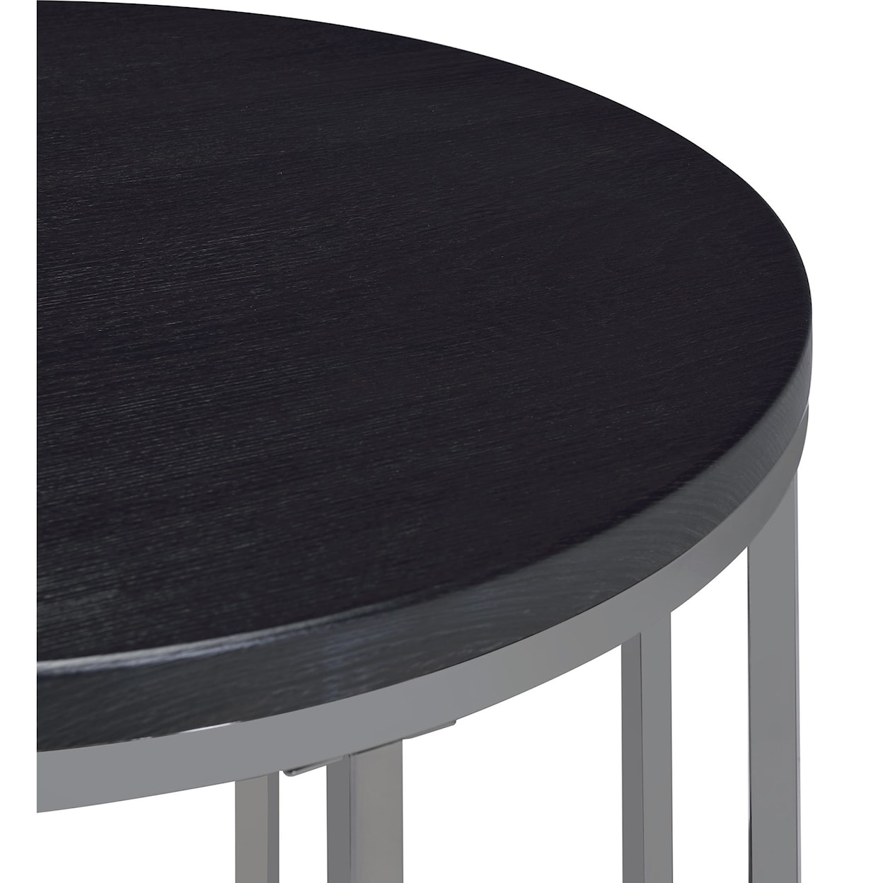 Elements International Ester Round End Table