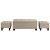 Elements Ethan 3-Pack Storage Ottoman