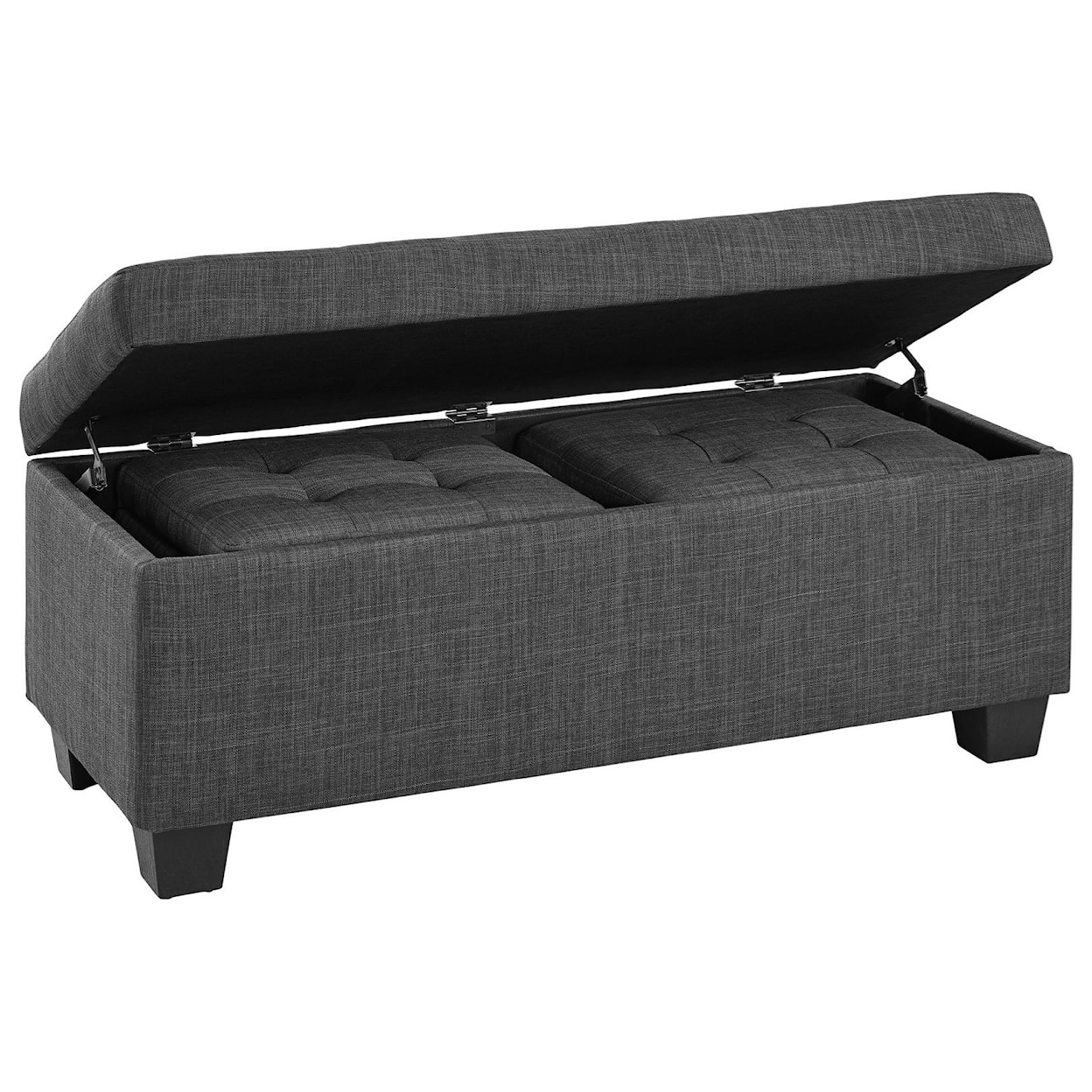 Elements Ethan 3-Pack Storage Ottoman