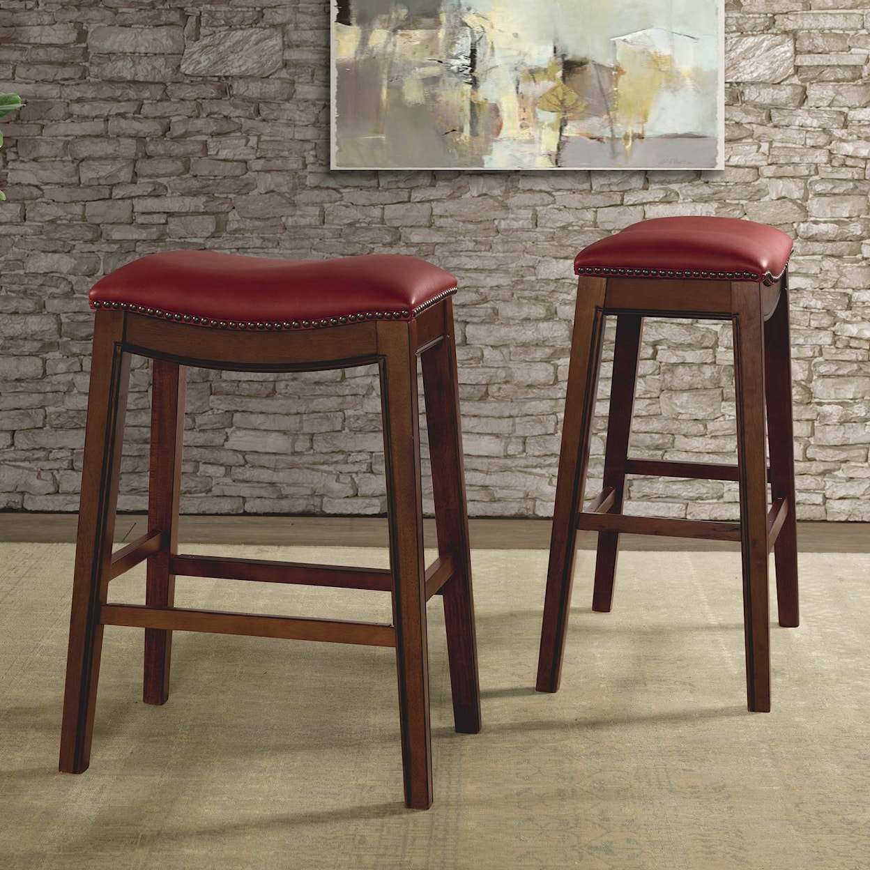 Elements International Fiesta 30" Bar Stool