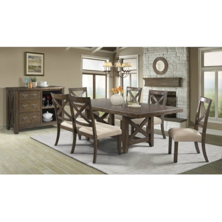 Rustic Dining Room Group