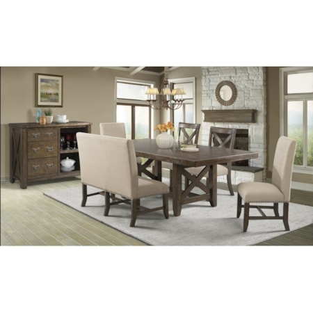 Rustic Dining Room Group