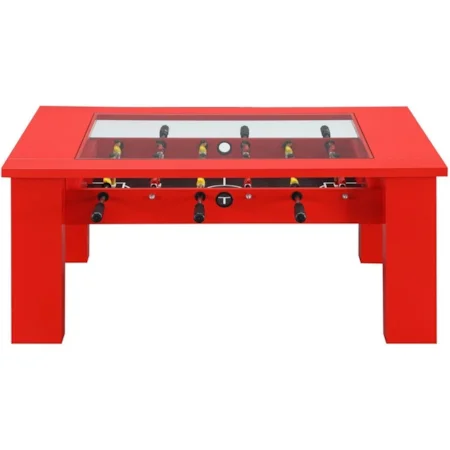Foosball Coffee Table with Game Pieces Included
