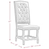 Elements Gramercy Tufted Tall Back Side Chair