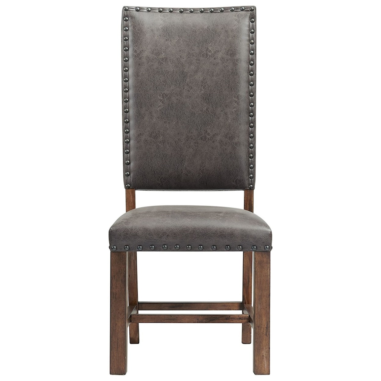 Elements International Gramercy Tall Back Side Chair