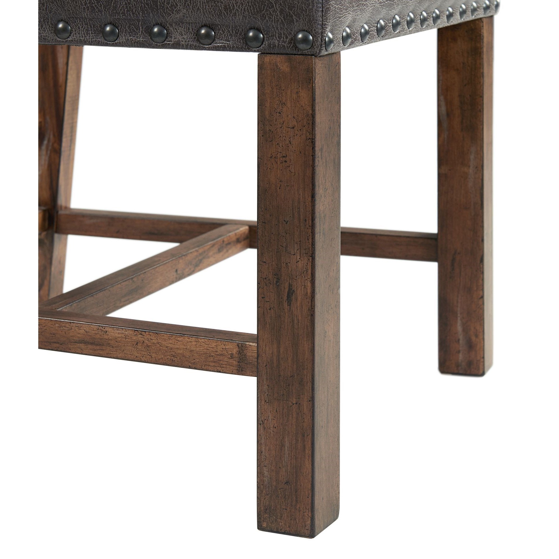 Elements International Gramercy Tall Back Side Chair