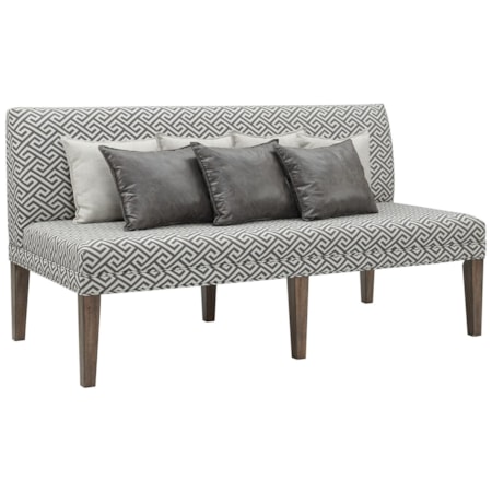 Upholstered Dining Settee
