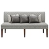 Elements Gramercy Upholstered Dining Settee