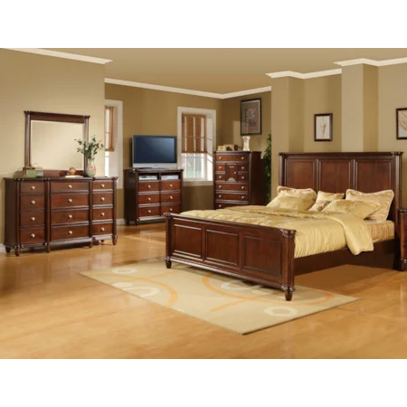 5 Piece California King Bedroom Group