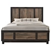 Elements International Harlington Queen Panel Bed