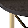 Elements International Harper Round End Table