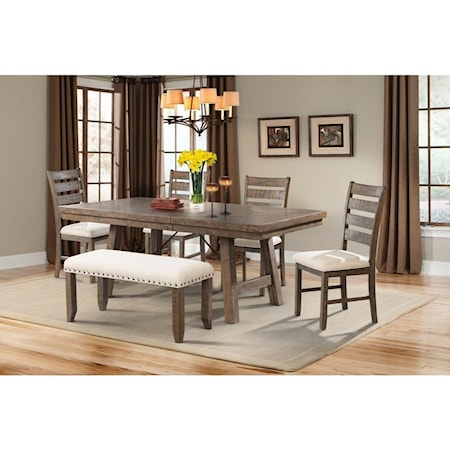 Dining Set with Bench