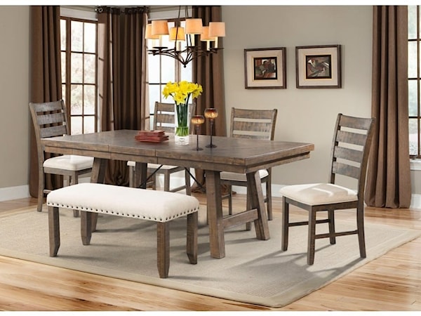 Dining Set with Bench