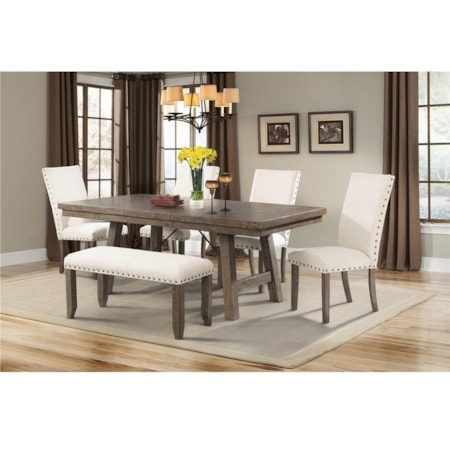 Dining Set with Bench