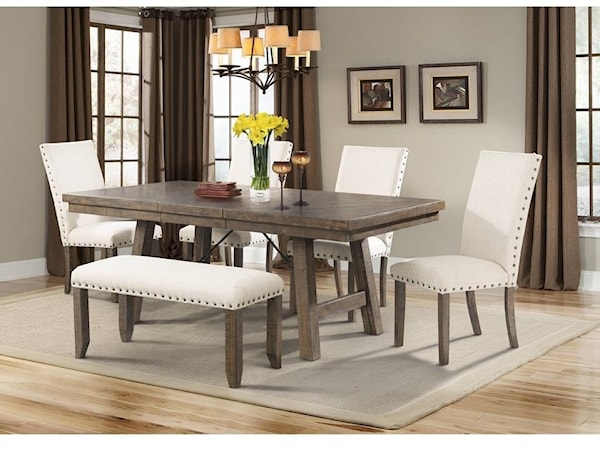 Dining Set with Bench