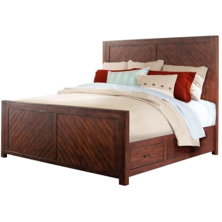 Queen Storage Bed