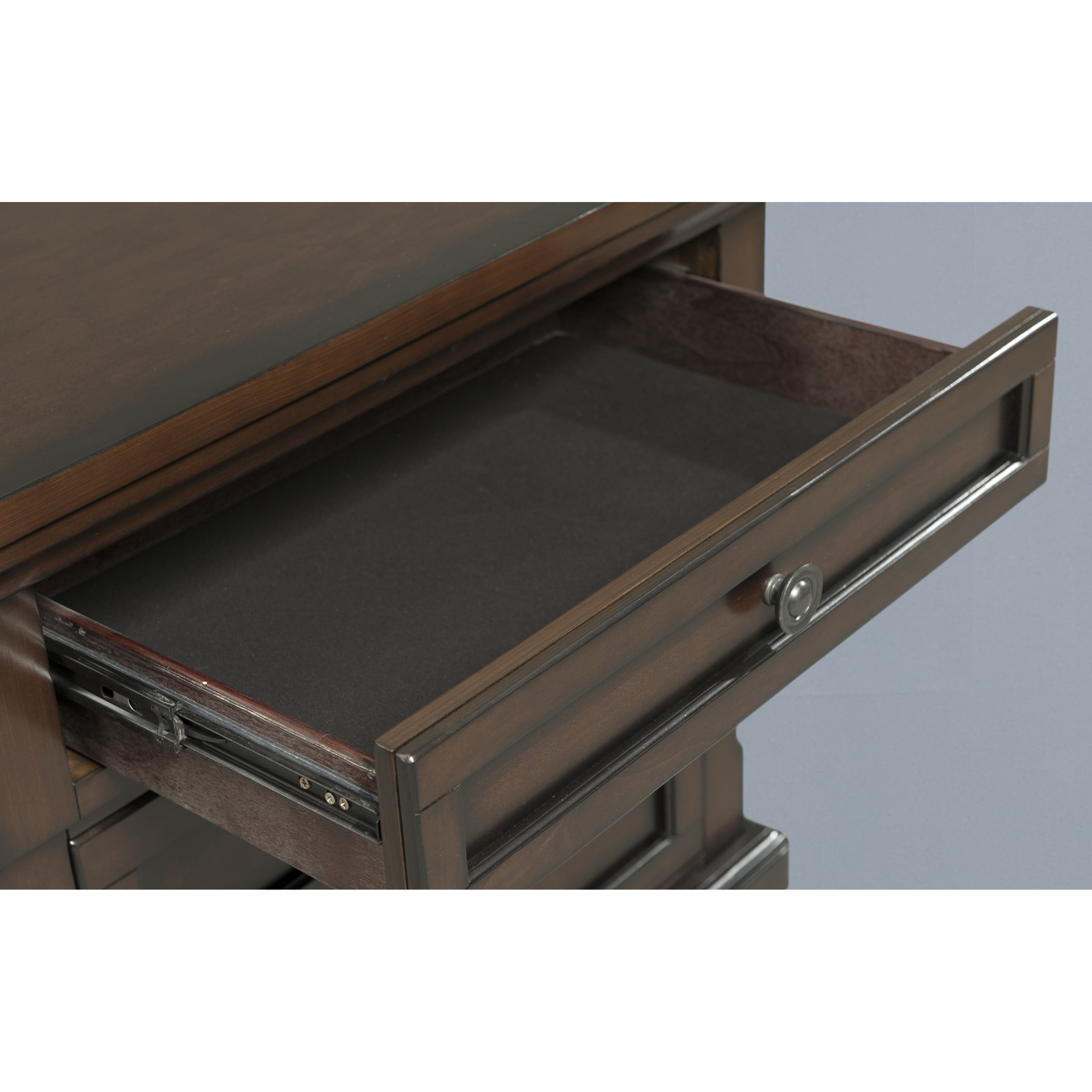 Dresser and Mirror Set