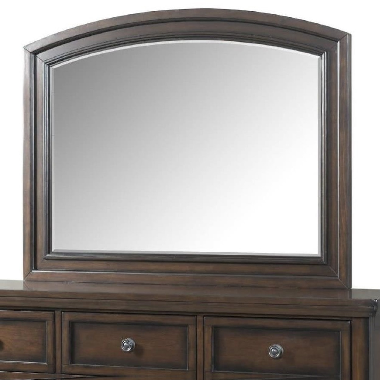 Elements International Kingston Mirror with Wood Frame